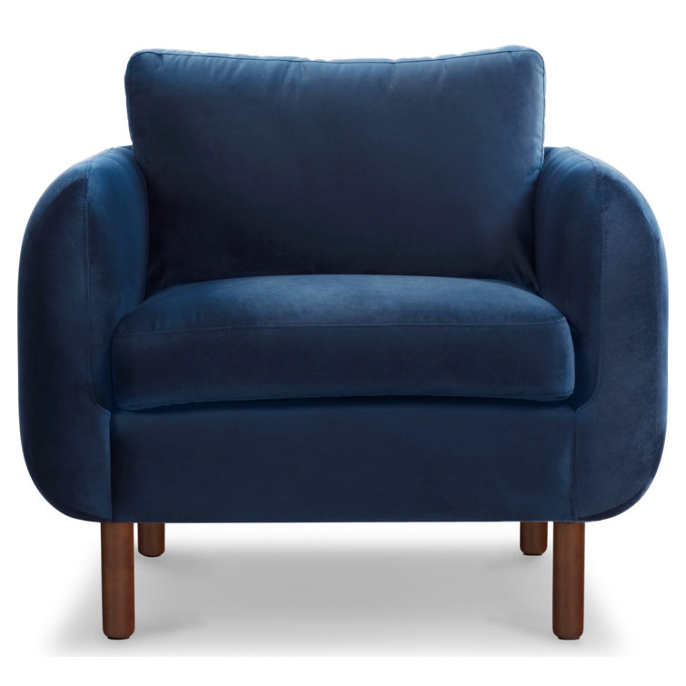 AllModern Leno 35'' Wide Velvet Armchair & Reviews Wayfair